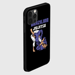 Чехол для iPhone 12 Pro Max BRAZILIAN JIU JITSU - BJJ, цвет: 3D-черный — фото 2