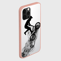 Чехол для iPhone 12 Pro Max ВЕЛОСПОРТ BMX Racing, цвет: 3D-светло-розовый — фото 2