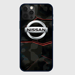 Чехол для iPhone 12 Pro Max Nissan xtrail, цвет: 3D-черный