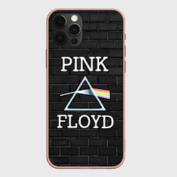 Чехол для iPhone 12 Pro Max PINK FLOYD LOGO - ПИНК ФЛОЙД ЛОГОТИП, цвет: 3D-светло-розовый