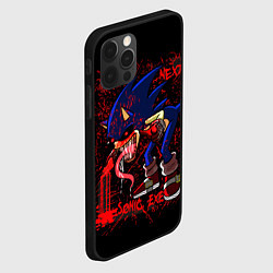 Чехол для iPhone 12 Pro Max Sonic Exe - killer, цвет: 3D-черный — фото 2