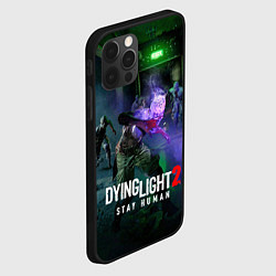 Чехол для iPhone 12 Pro Max Dying Light: Stay Human - логово зомби, цвет: 3D-черный — фото 2