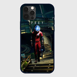 Чехол для iPhone 12 Pro Max PREY игровая локация, цвет: 3D-черный