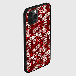 Чехол для iPhone 12 Pro Max Хард Рок HARD-ROCK, цвет: 3D-черный — фото 2
