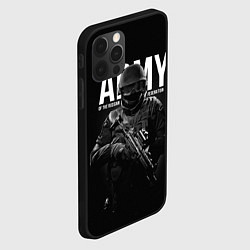 Чехол для iPhone 12 Pro Max ARMY RF, цвет: 3D-черный — фото 2