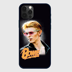 Чехол для iPhone 12 Pro Max David Bowie Smoking, цвет: 3D-черный