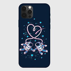 Чехол для iPhone 12 Pro Max Космическая любовь Cosmic love, цвет: 3D-черный