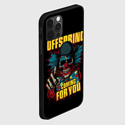 Чехол для iPhone 12 Pro Max The Offspring рок, цвет: 3D-черный — фото 2