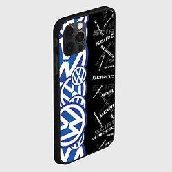 Чехол для iPhone 12 Pro Max Volkswagen Scirocco Half Pattern, цвет: 3D-черный — фото 2