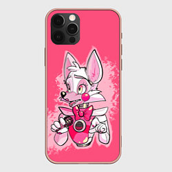 Чехол для iPhone 12 Pro Max Funtime Foxy, цвет: 3D-светло-розовый