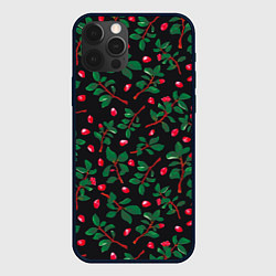 Чехол для iPhone 12 Pro Max Лепетски и листья, цвет: 3D-черный