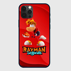 Чехол для iPhone 12 Pro Max Rayman Red Legends, цвет: 3D-черный