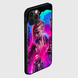 Чехол для iPhone 12 Pro Max Vi Ви Cyberpunk 2077, цвет: 3D-черный — фото 2