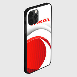 Чехол для iPhone 12 Pro Max Хонда HONDA, цвет: 3D-черный — фото 2