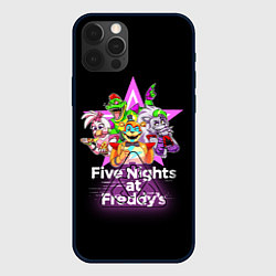 Чехол для iPhone 12 Pro Max Game Five Nights at Freddys: Security Breach, цвет: 3D-черный