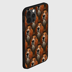 Чехол для iPhone 12 Pro Max Dog patternt, цвет: 3D-черный — фото 2