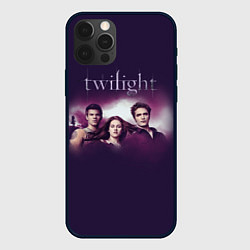 Чехол для iPhone 12 Pro Max Персонажи Twilight, цвет: 3D-черный