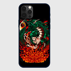 Чехол для iPhone 12 Pro Max Зоро Ророноа Самурай One piece Ван пис, цвет: 3D-черный