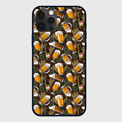 Чехол для iPhone 12 Pro Max Хмель и Пиво, цвет: 3D-черный