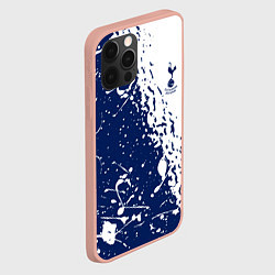 Чехол для iPhone 12 Pro Max Тоттенхэм Хотспур брызги, цвет: 3D-светло-розовый — фото 2
