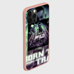 Чехол для iPhone 12 Pro Max Born To Trap Kizaru Альбом Кизару, цвет: 3D-светло-розовый — фото 2
