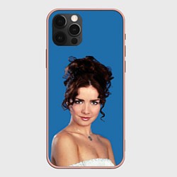 Чехол для iPhone 12 Pro Max Natalia Oreiro, цвет: 3D-светло-розовый