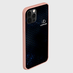 Чехол для iPhone 12 Pro Max Lexus лексус, цвет: 3D-светло-розовый — фото 2