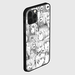 Чехол для iPhone 12 Pro Max Волчица и пряности pattern, цвет: 3D-черный — фото 2