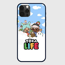 Чехол для iPhone 12 Pro Max Toca Life Sky, цвет: 3D-черный