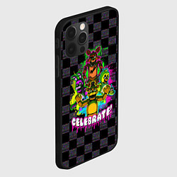 Чехол для iPhone 12 Pro Max Five Nights at Freddys - FNAF, цвет: 3D-черный — фото 2