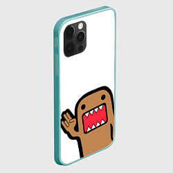 Чехол для iPhone 12 Pro Max Domo-Kun, цвет: 3D-мятный — фото 2