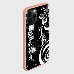 Чехол для iPhone 12 Pro Max ТОКИЙСКИЕ МСТИТЕЛИ - БРЫЗГИ КРАСКИ, цвет: 3D-светло-розовый — фото 2