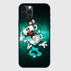 Чехол для iPhone 12 Pro Max Чашечки Cuphead Show, цвет: 3D-черный