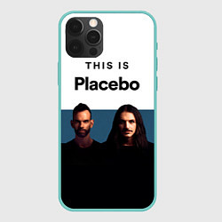 Чехол для iPhone 12 Pro Max Плацебо Дуэт, цвет: 3D-мятный
