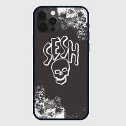 Чехол для iPhone 12 Pro Max Bones, цвет: 3D-черный
