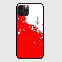 Чехол для iPhone 12 Pro Max BLOODBORNE HUNTER СИМВОЛ ОХОТНИКА, цвет: 3D-черный