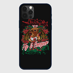 Чехол для iPhone 12 Pro Max Ядовитая Змея VENOM, цвет: 3D-черный