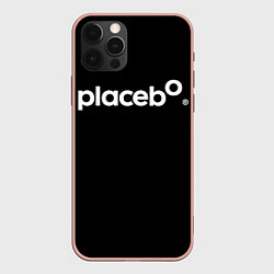 Чехол для iPhone 12 Pro Max Плацебо Логотип, цвет: 3D-светло-розовый
