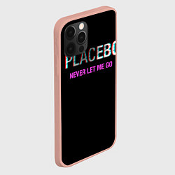 Чехол для iPhone 12 Pro Max Placebo Never Let Me Go, цвет: 3D-светло-розовый — фото 2