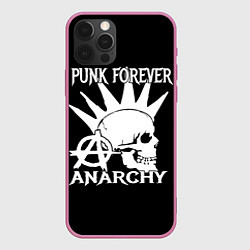 Чехол iPhone 12 Pro Max PUNK FOREVER ANARCHY