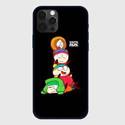Чехол для iPhone 12 Pro Max Южный парк персонажи - South Park, цвет: 3D-черный