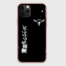 Чехол для iPhone 12 Pro Max Tokyo Revengers, цвет: 3D-светло-розовый