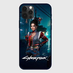 Чехол для iPhone 12 Pro Max Panam cyberpunk 2077, цвет: 3D-черный