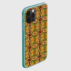 Чехол для iPhone 12 Pro Max Абстрактные узоры, цвет: 3D-мятный — фото 2