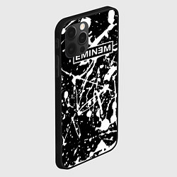 Чехол для iPhone 12 Pro Max Eminem Эминема, цвет: 3D-черный — фото 2