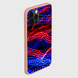 Чехол для iPhone 12 Pro Max Neon vanguard pattern 2022, цвет: 3D-светло-розовый — фото 2