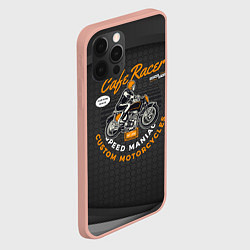 Чехол для iPhone 12 Pro Max Moto Sport, цвет: 3D-светло-розовый — фото 2