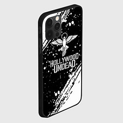 Чехол для iPhone 12 Pro Max Hollywood undead, цвет: 3D-черный — фото 2