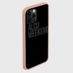 Чехол для iPhone 12 Pro Max Alco weekend, цвет: 3D-светло-розовый — фото 2