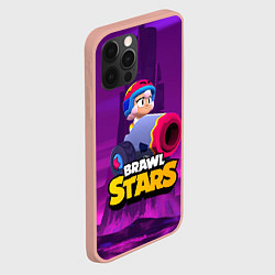 Чехол для iPhone 12 Pro Max BrawlStars Бонни с пушкой Bonny, цвет: 3D-светло-розовый — фото 2